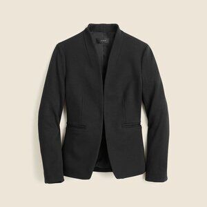 J. Crew Black Going Out Blazer In Stretch Twill Size 6